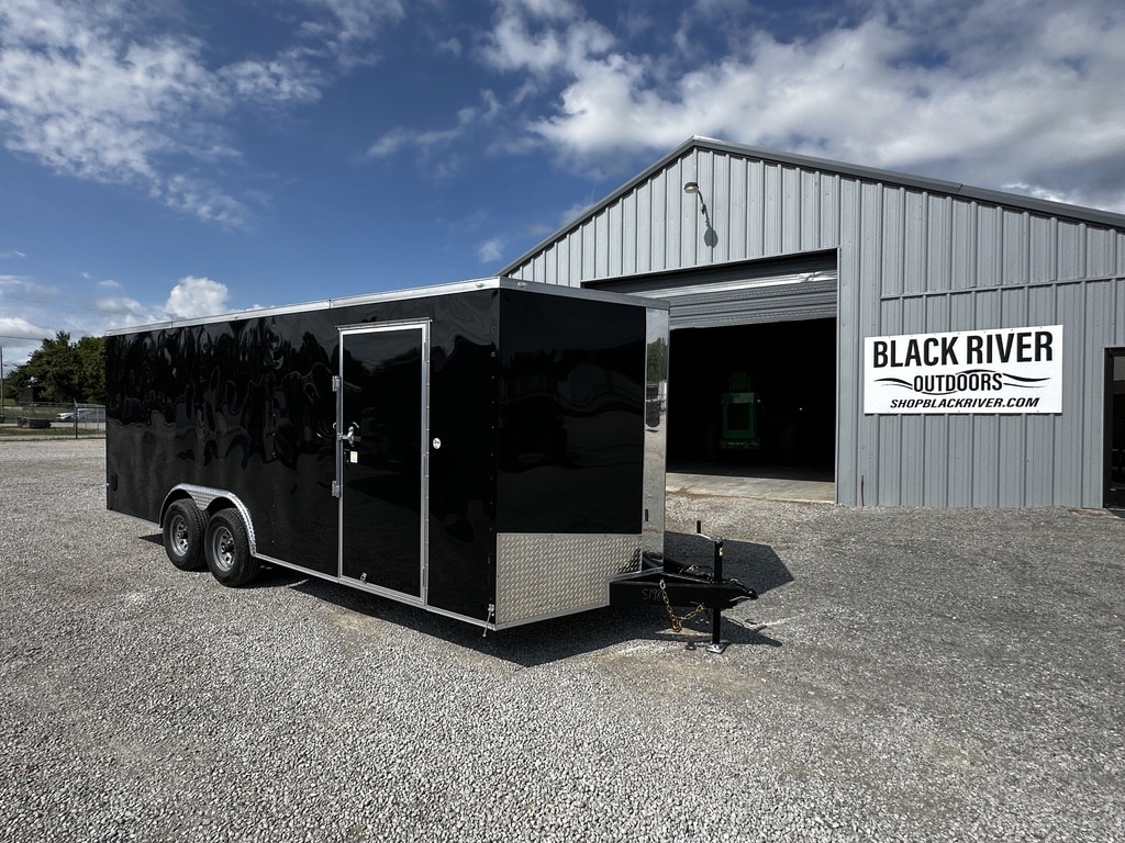 2026 Spartan 8.5 x 20 Tandem 6.5′ Enclosed Black #5TA051986