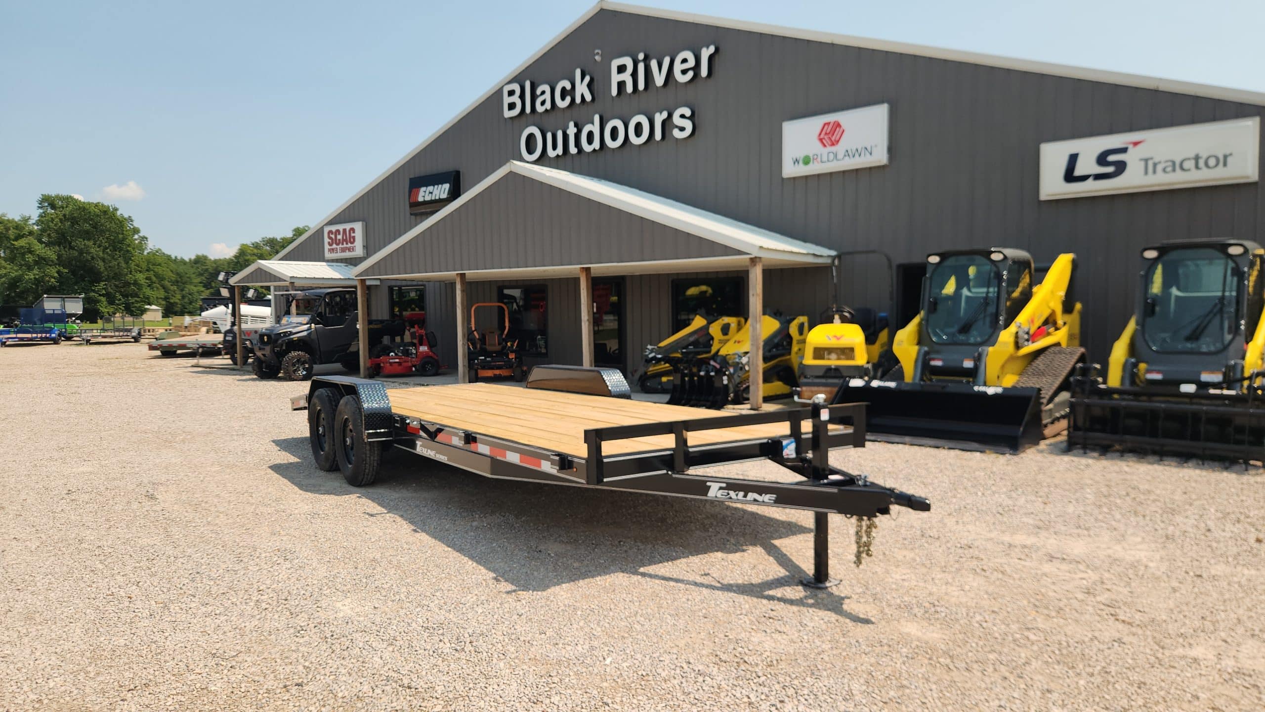 2025 Texline 83″x22′ 10K Car Hauler Black #XS1000766