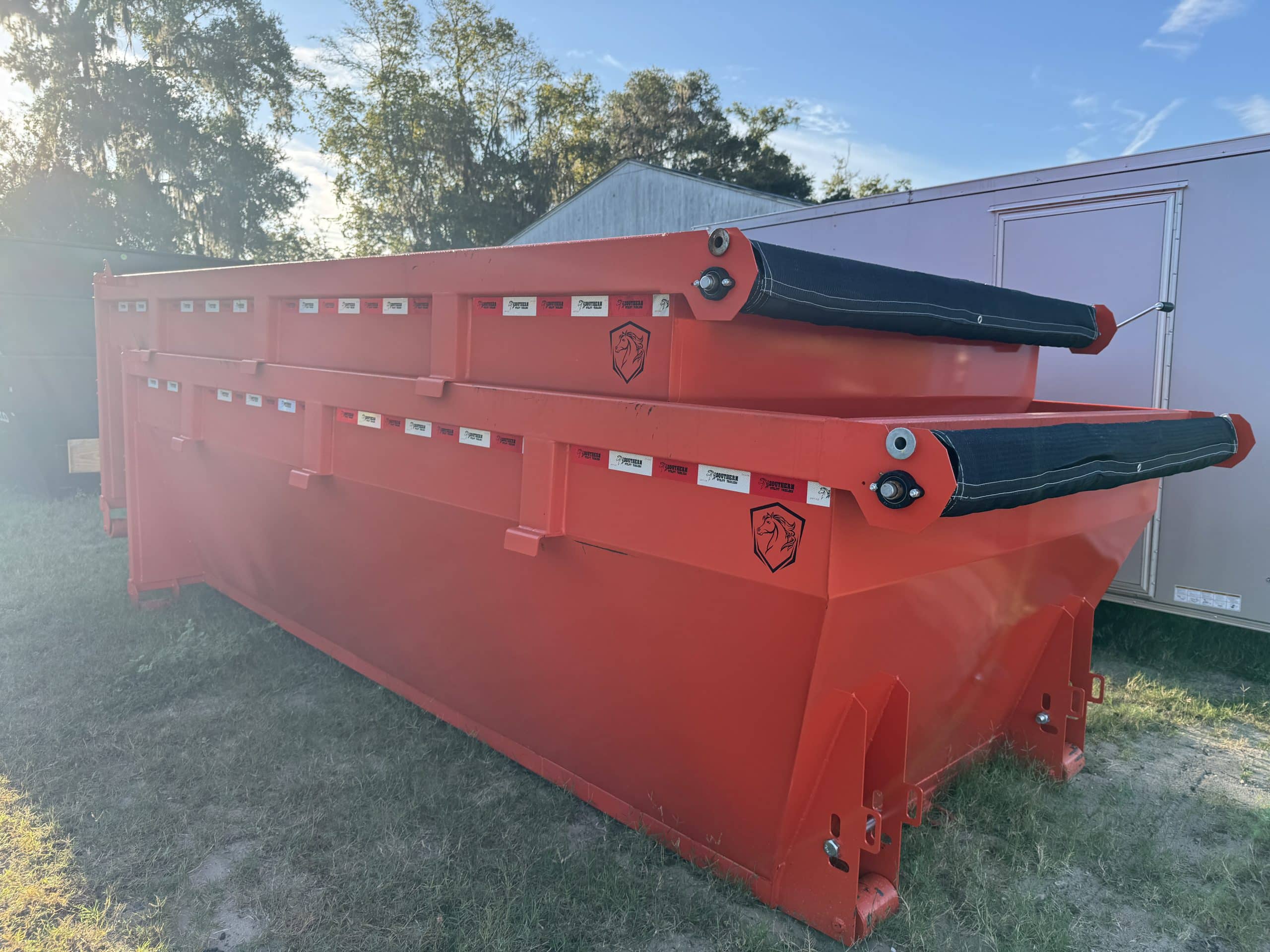 2025 SUT 83″x14′ Roll-Off Bin Orange #SUT205