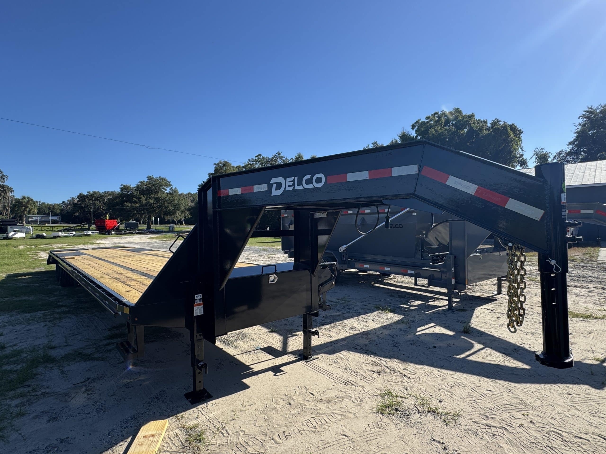 2026 Delco 102″ X 40′ 24K Low-Pro Dual Tandem Flatbed Black #6T6041880