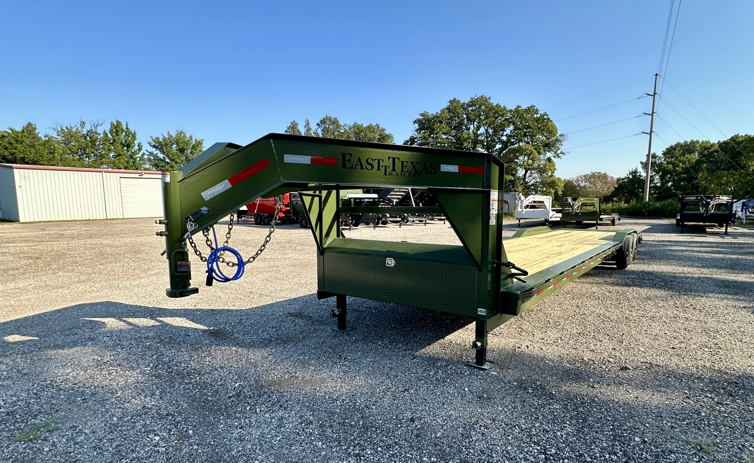 2026 East Texas 102″x40′ GN Low Boy Equip Green #2TE048658