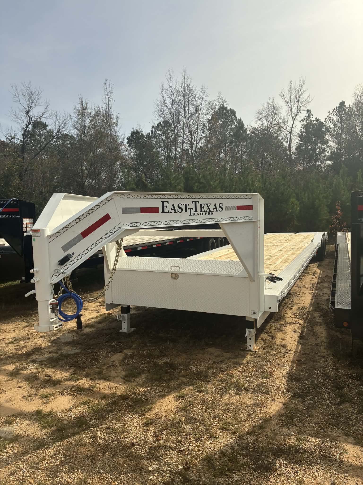 2026 East Texas 102×40′ 14K Non-CDL Low Boy White #2TE048473