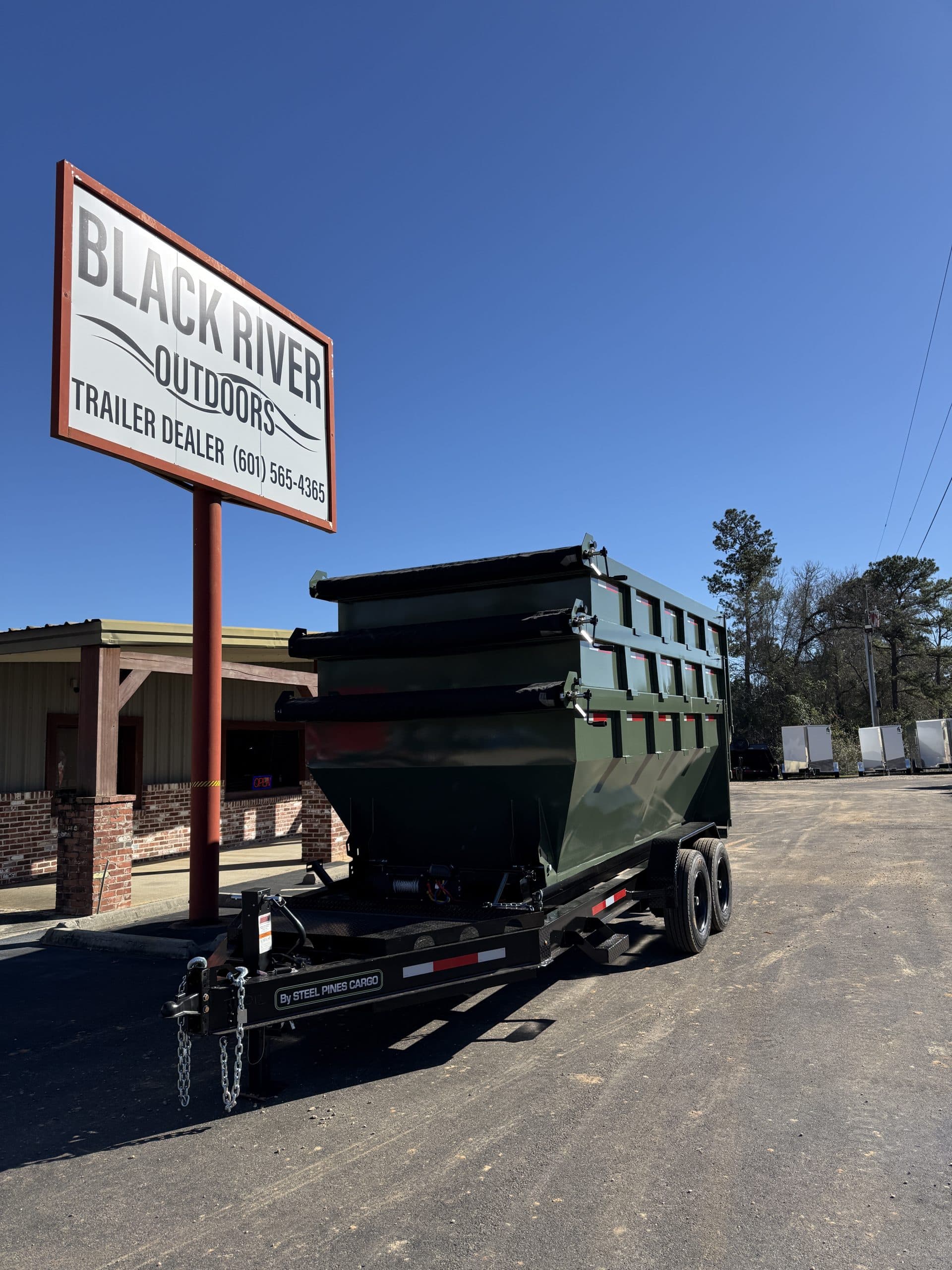Steel Pine 7x14x4 Roll Off Set SN/1038243