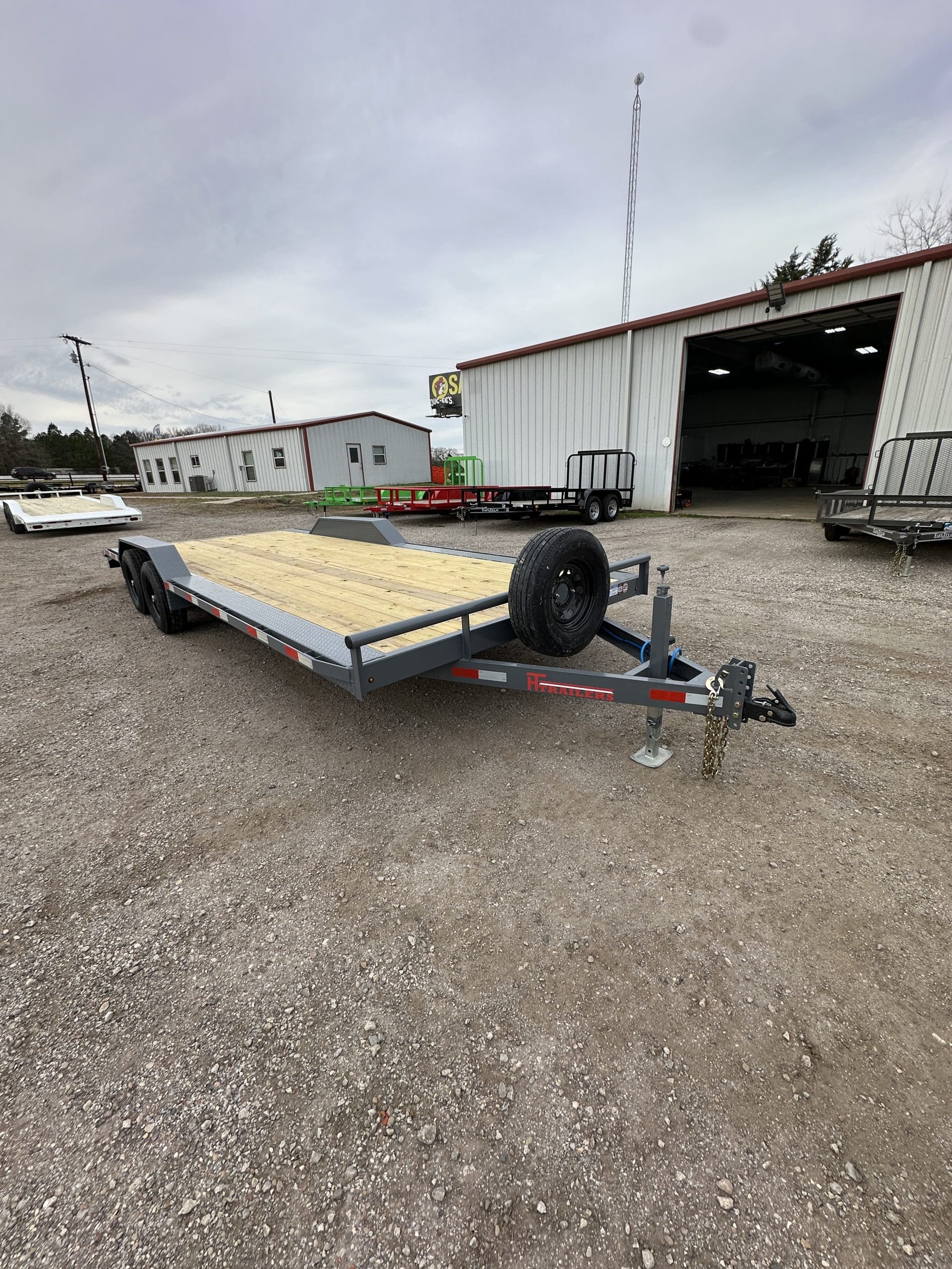 2026 HT 102″ x 22′ 12K TA Car Hauler Gray #3TH003199