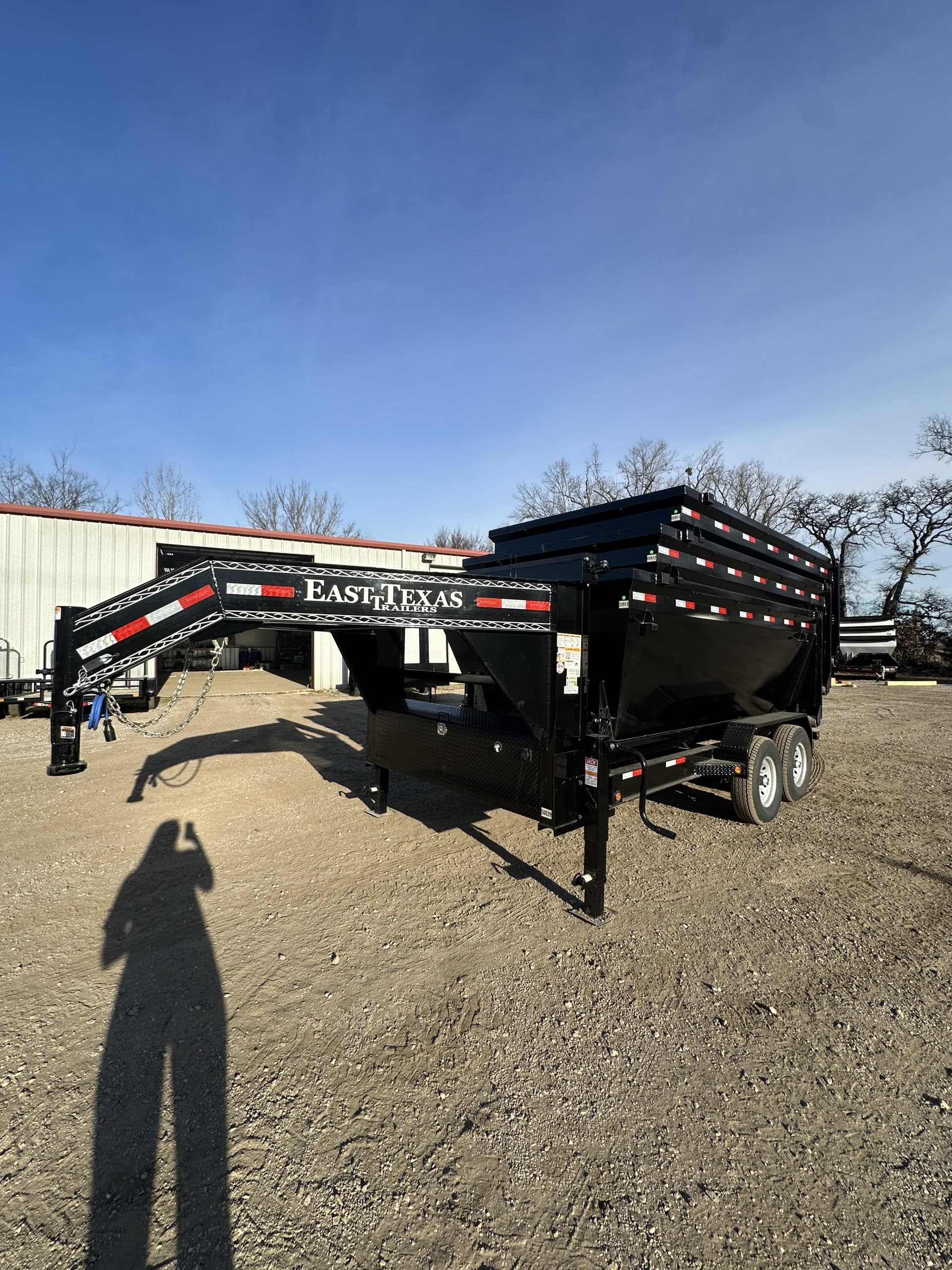 2026 East Texas 60″x14′ 13.6 CU YD Roll Off Bin Black #ET9912
