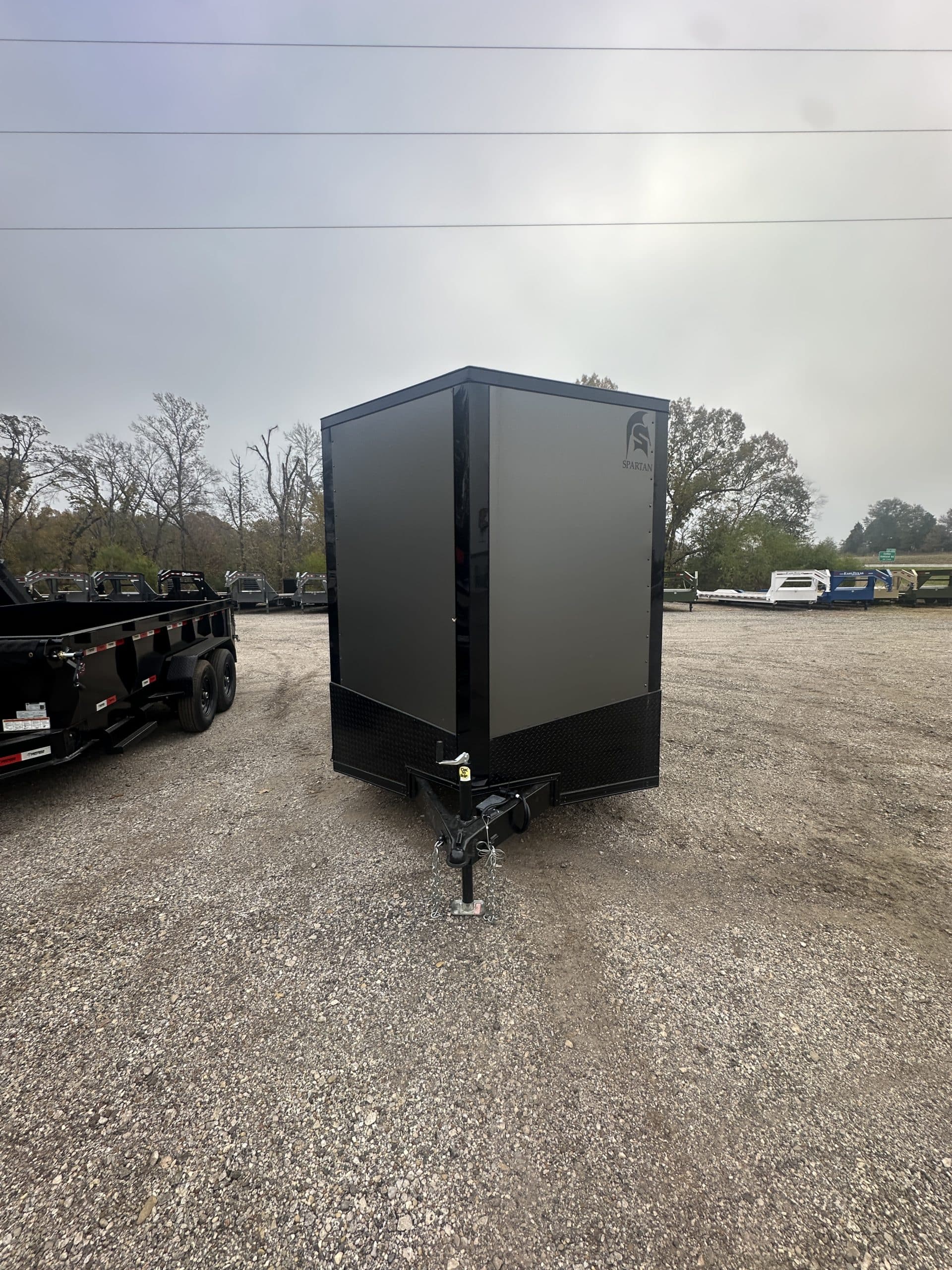 2026 SPARTAN ENCLOSED 7 x 16-CHARCOAL B/O-9TA053208
