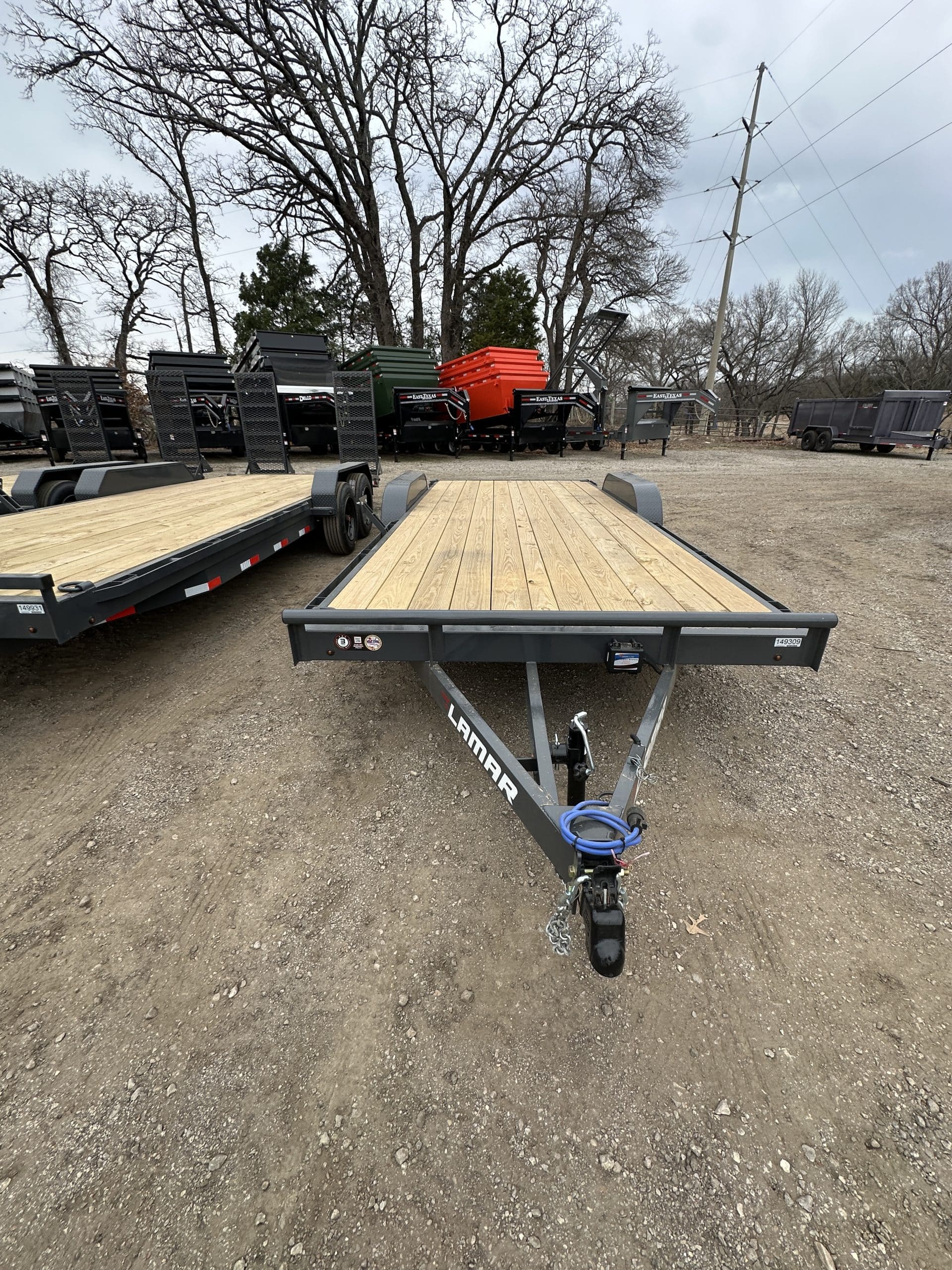 2026 Lamar 83″x20′ 7K Car Hauler Gray #1TM149309
