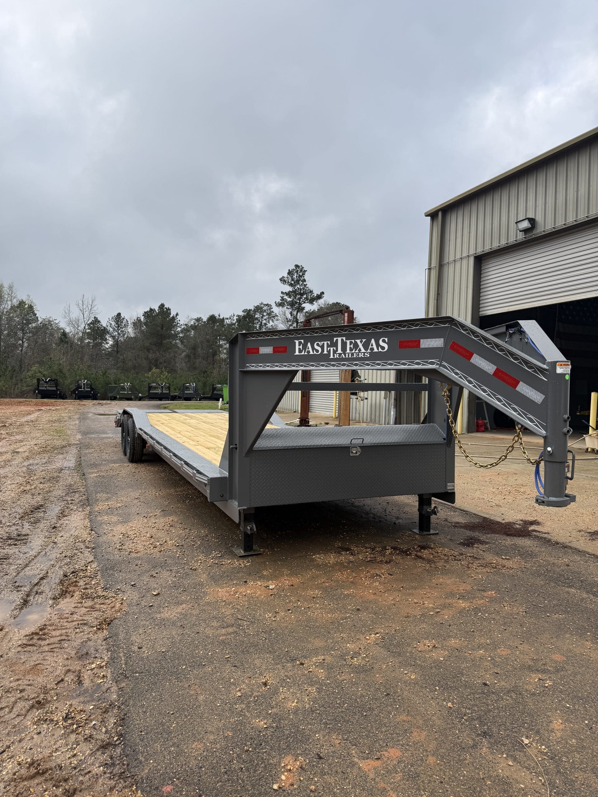 2026 East Texas 102″ x 30 TA 14k GVWR Gray SN/050220