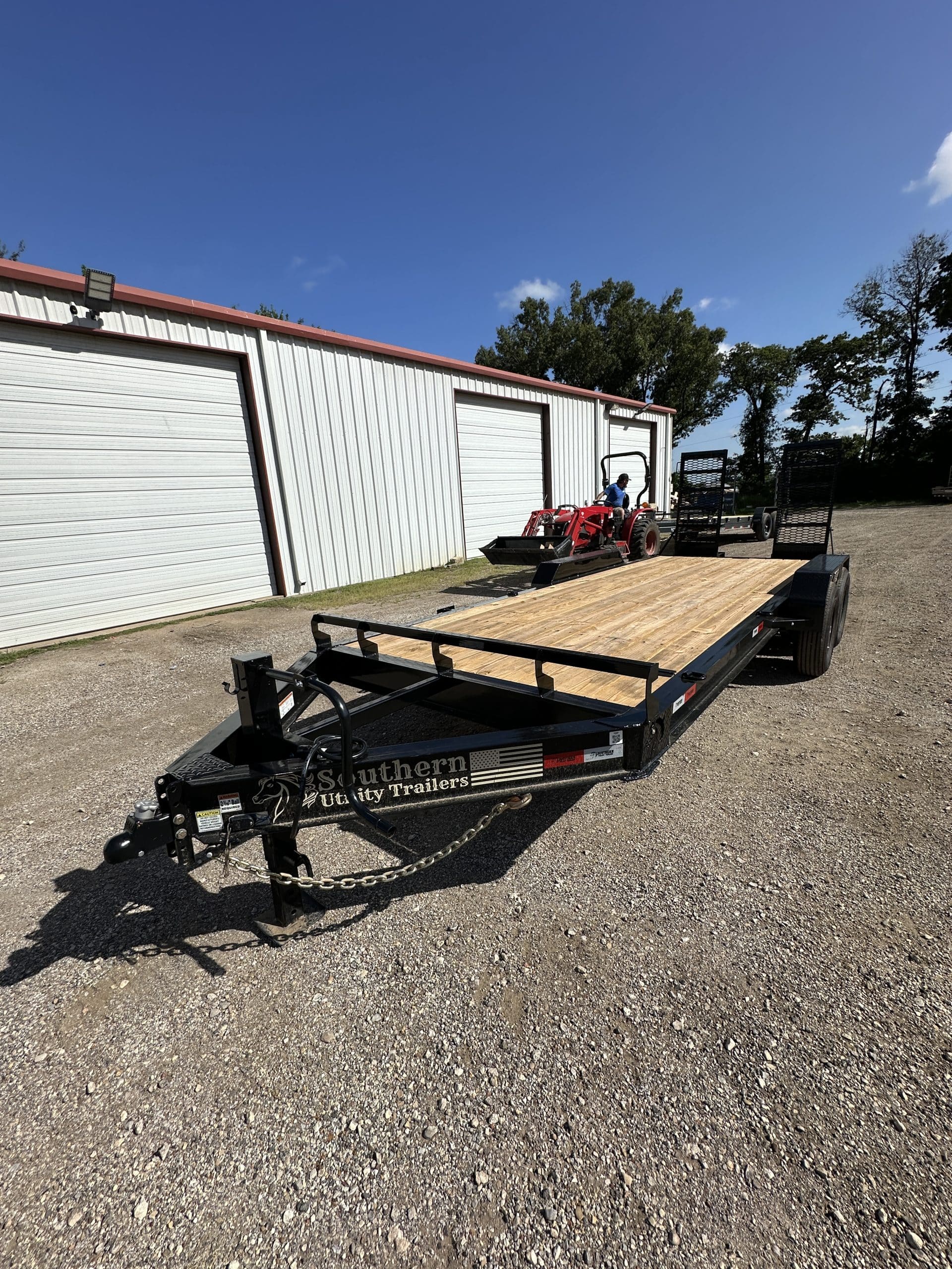 2025 SUT EQUIPMENT TRAILER 6.92 x 20-BLACK-7SA001514