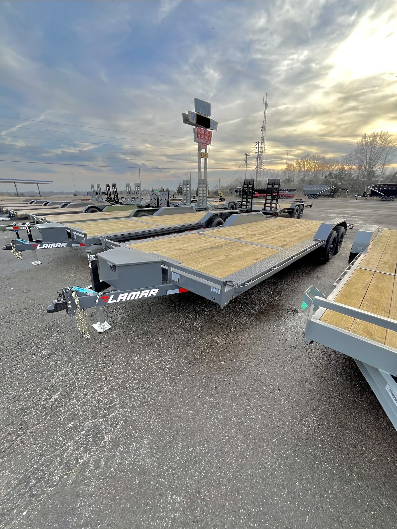 2026 Lamar 102″ x 24′ 10K Car Hauler Gray #4TM151730
