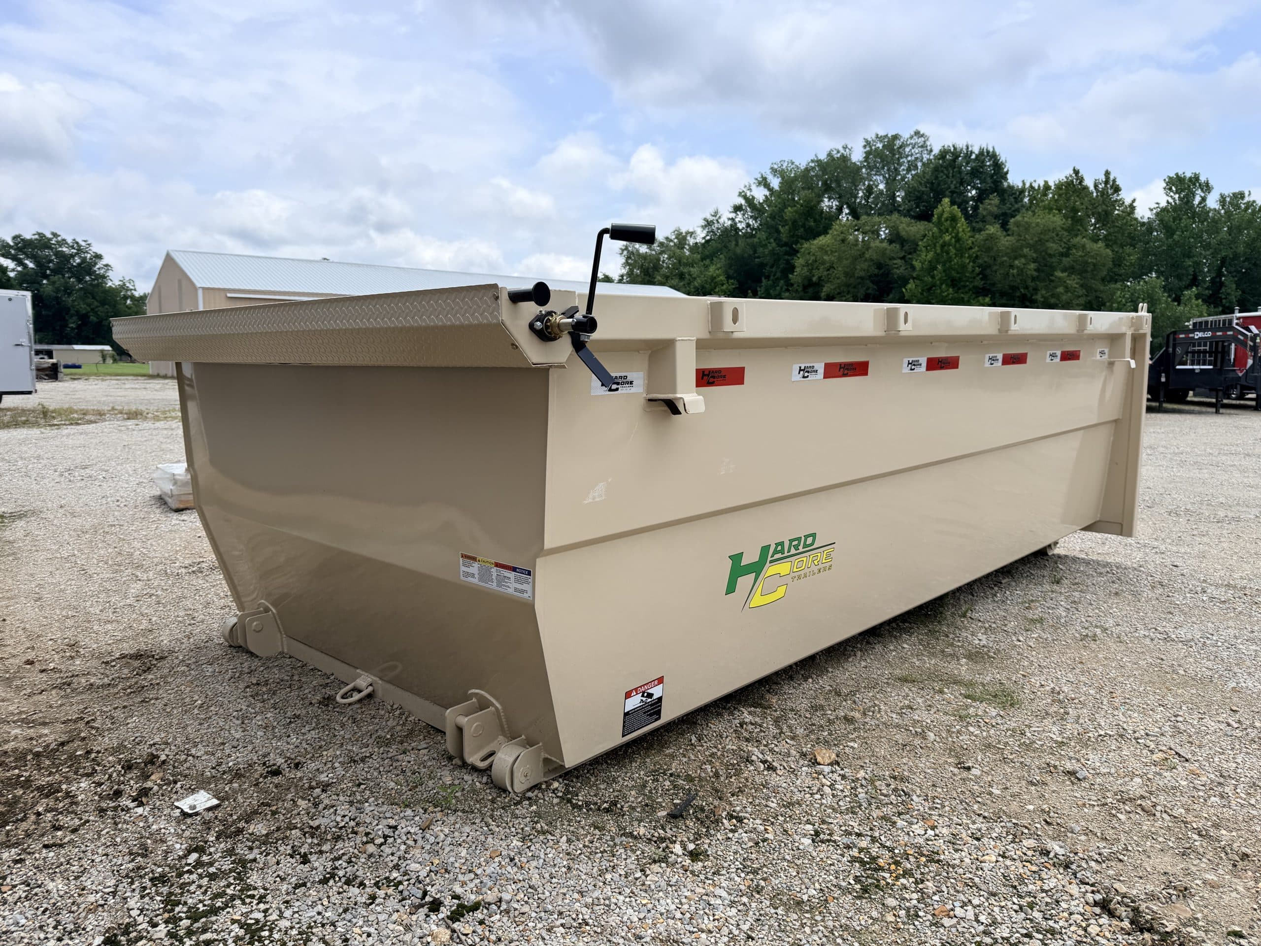 2026 HardCore 83×14′ Roll-Off Bin- 1018-Beige