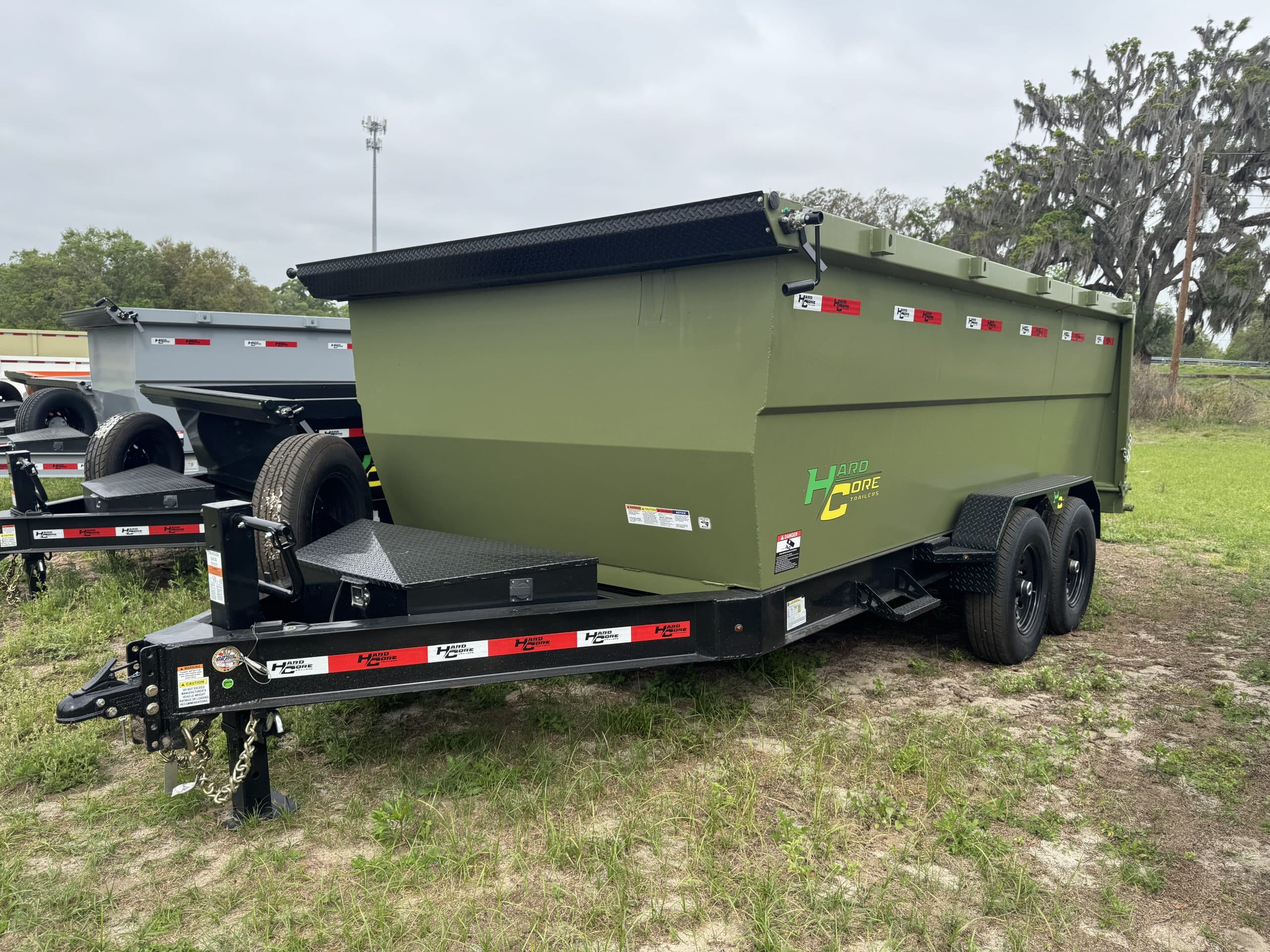 2026 HardCore 83″x14′ 14K High Side Bumper Pull Dump Green #0TR028786