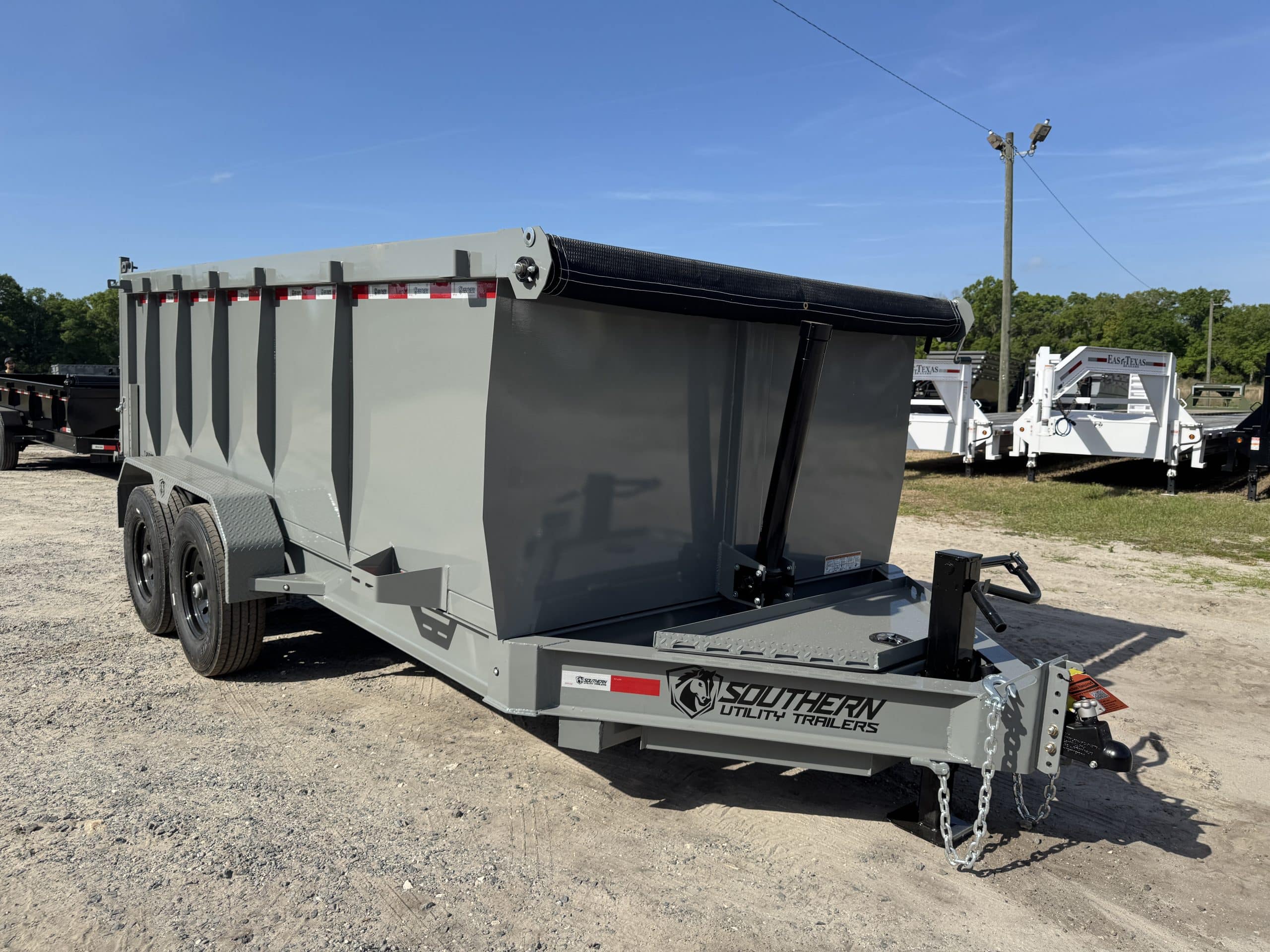 2026 SUT 83″ x 14′ 14K High Side Telescopic Dump Grey #3TA003107