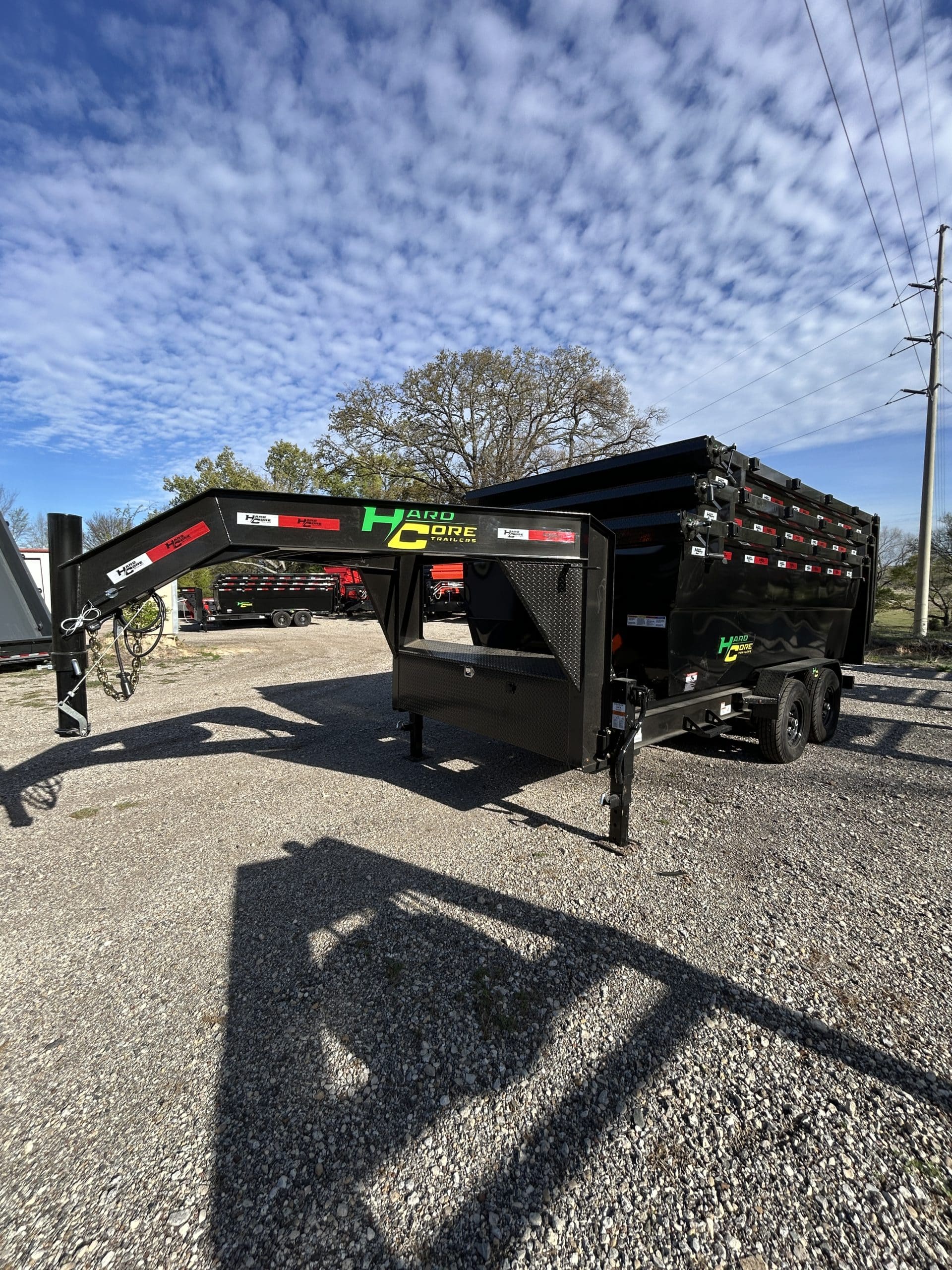 2026 HardCore 91″x16′ GN Roll Trailer Black #4TR028752