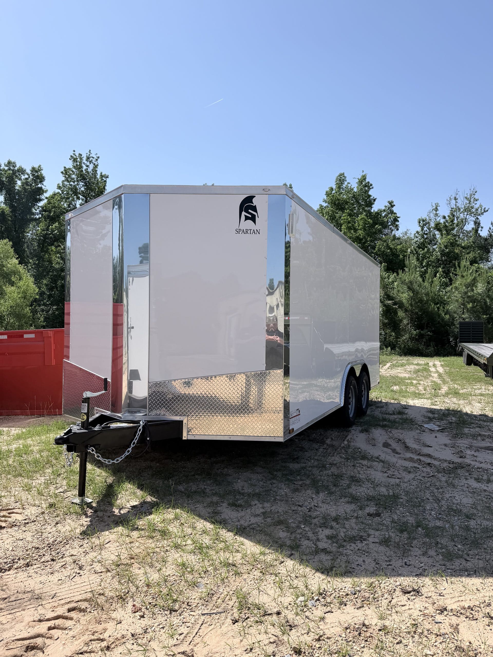 2026 Spartan 8.5 x 16 TA 7K GVWR WHITE  SN/055864