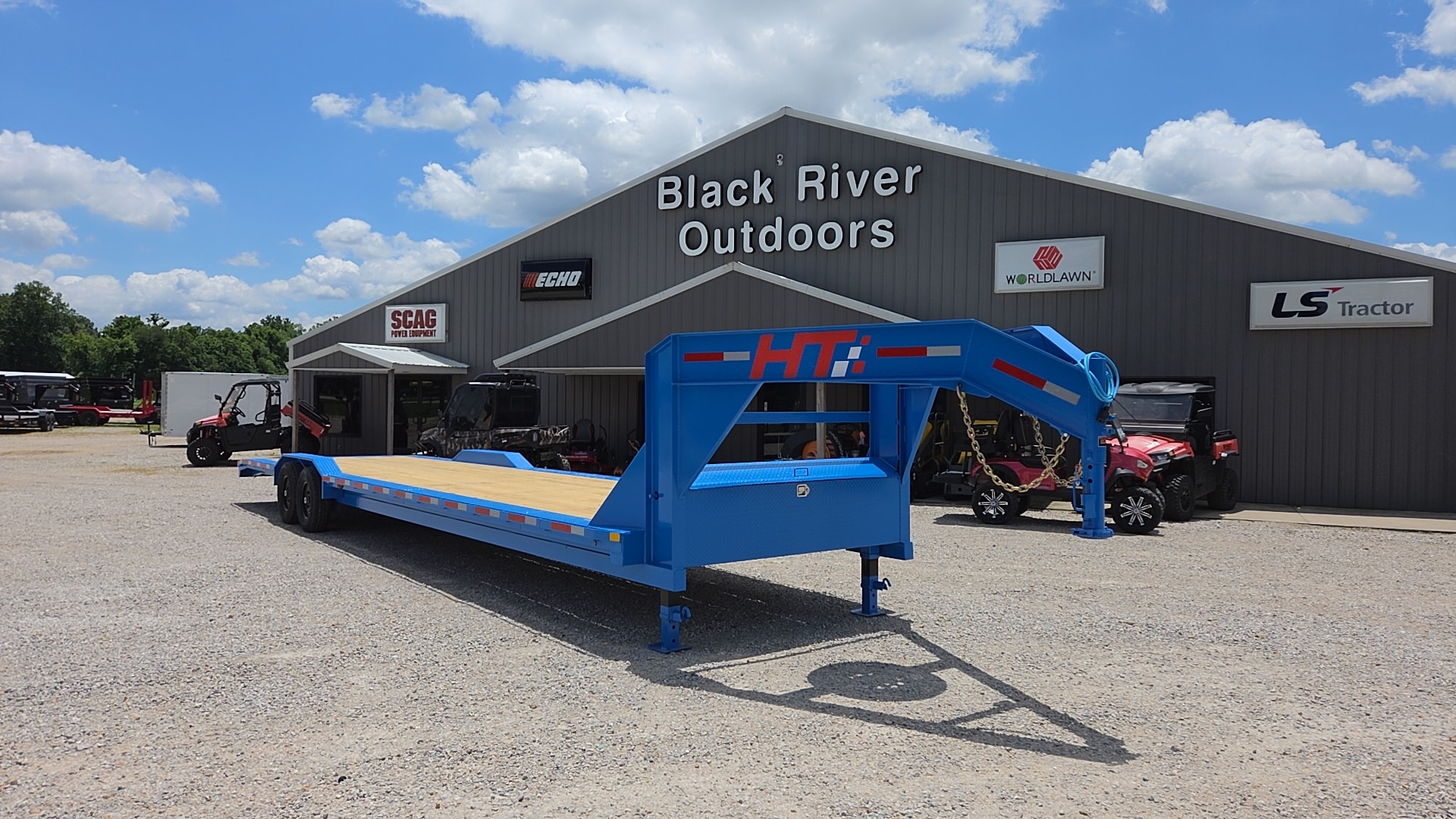 2026 HT Trailers 102″ x 36′ 14K Low boy Blue #0TH003585