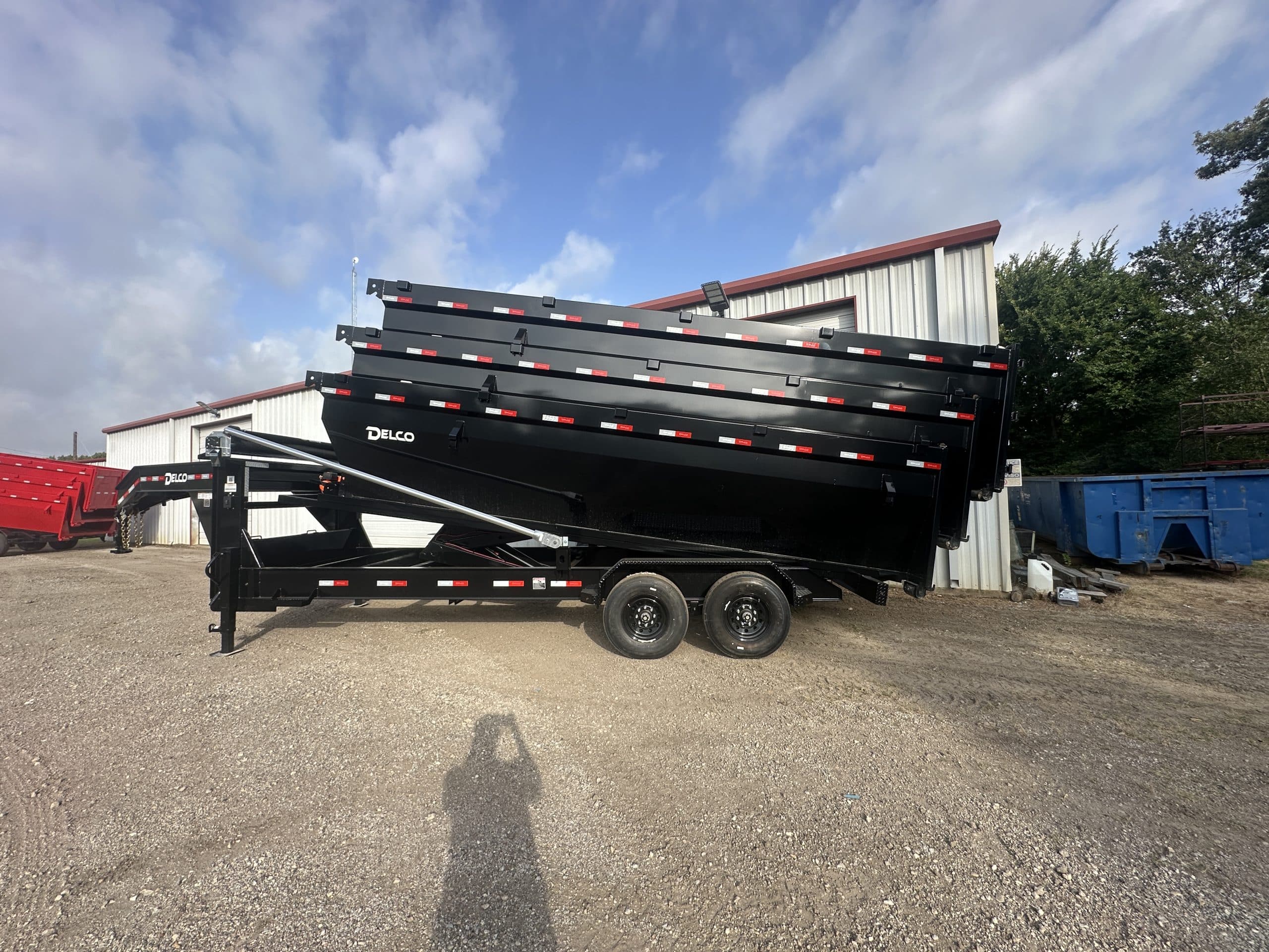 2026 Delco 60 x 20 25 CU YD Bin Black #44777