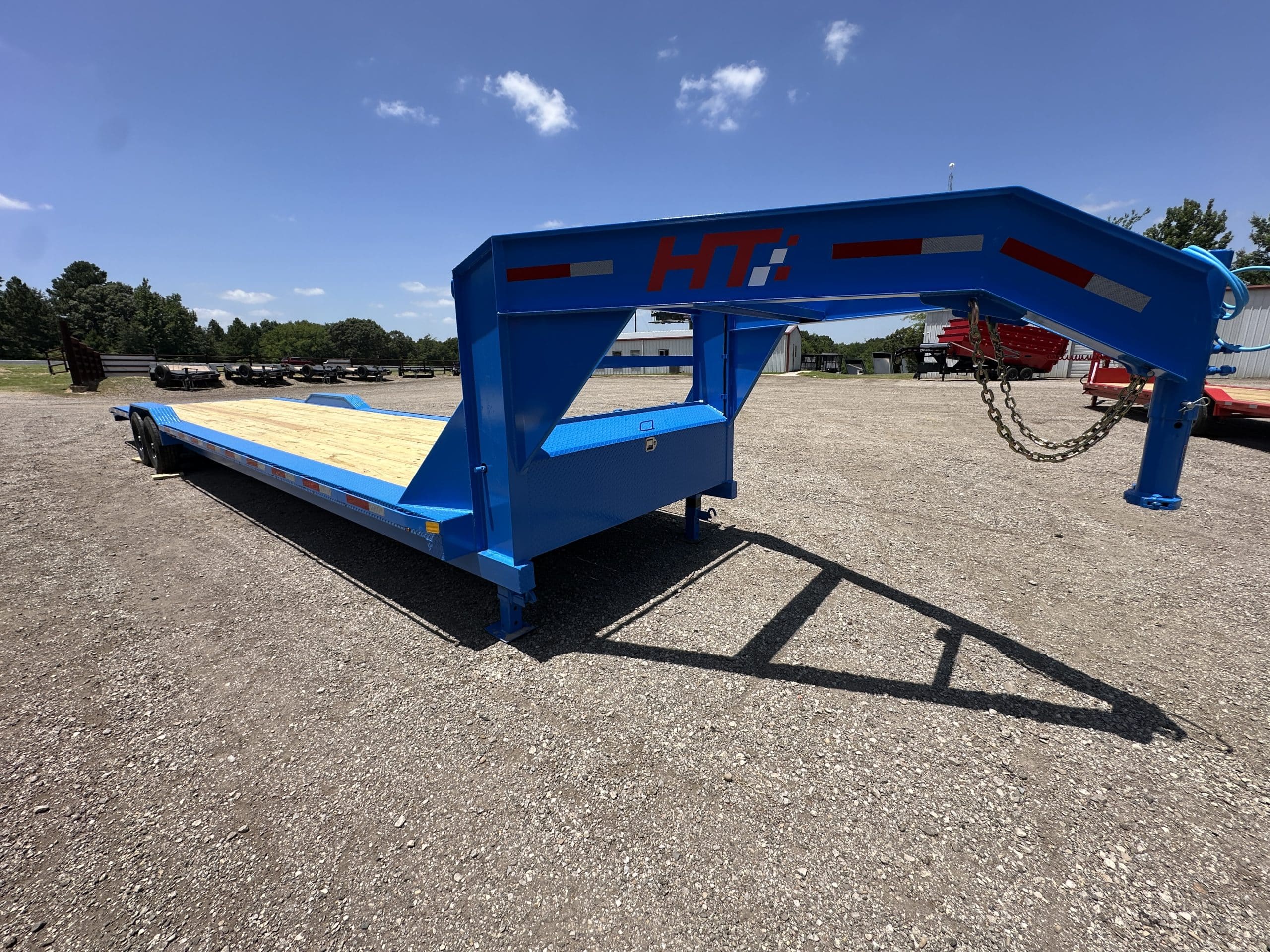 2026 HT Trailers 102″ x 36′ 14K GN Lowboy Blue XTH003626