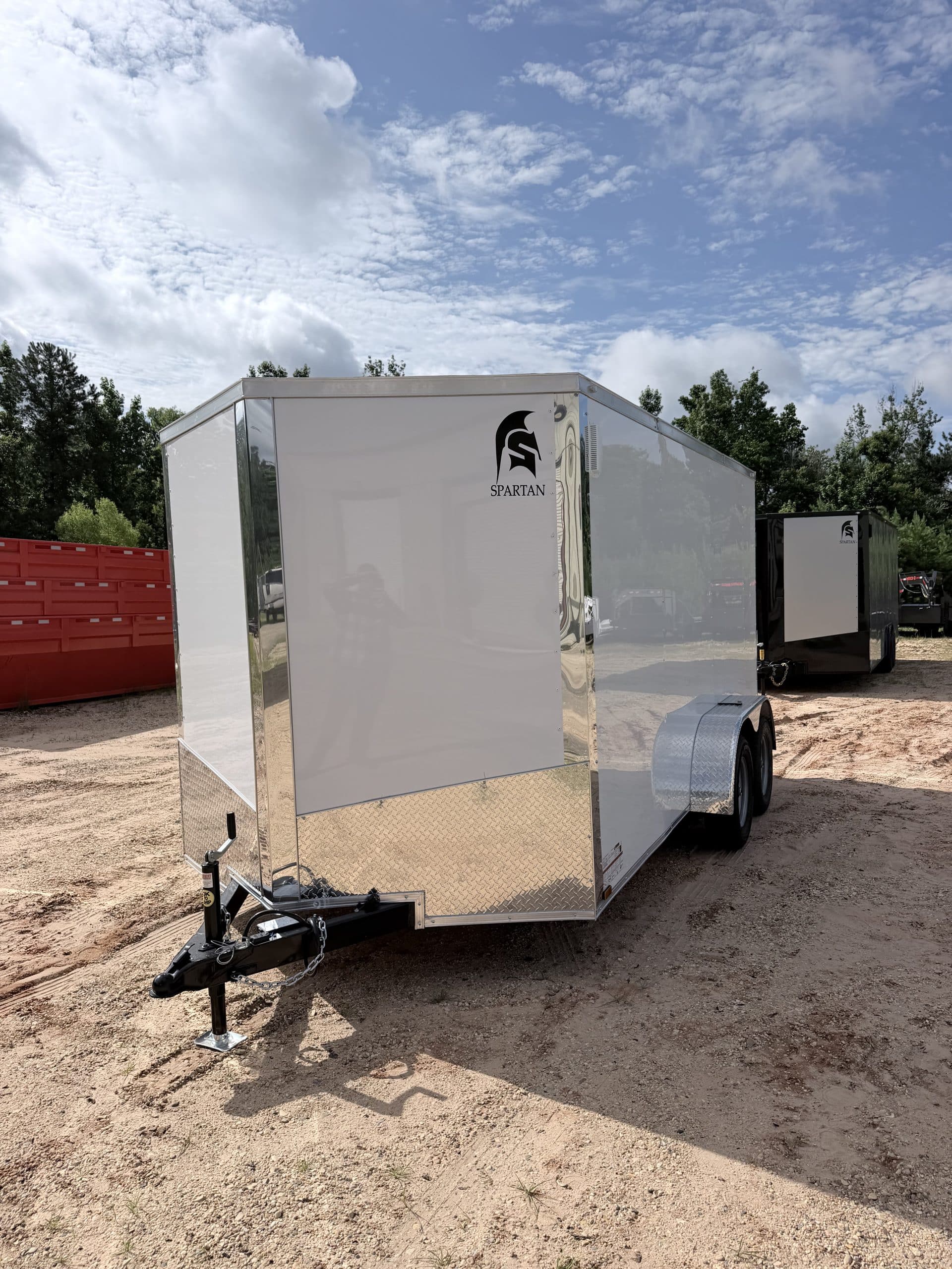 2026 Spartan 7 x 14 TA 7K Enclosed White #9TA056581