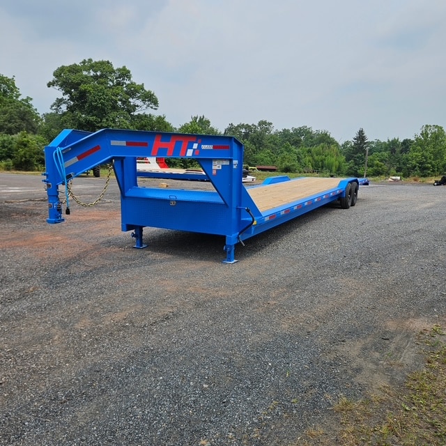 2026 HT Trailers 102 x 36 Gooseneck Driveover fender 14k National Blue #003642