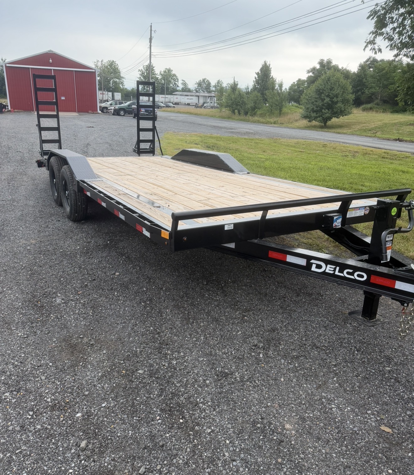 2026 Delco 102 x 20 14K BP Car Hauler Black #8T6046571