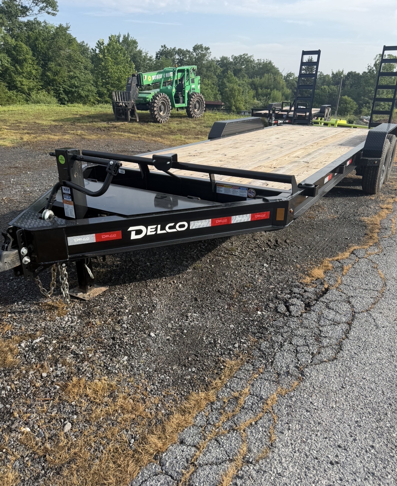 2026 Delco 83 x 20 14K I-Beam Car Hauler Black #4T6045322