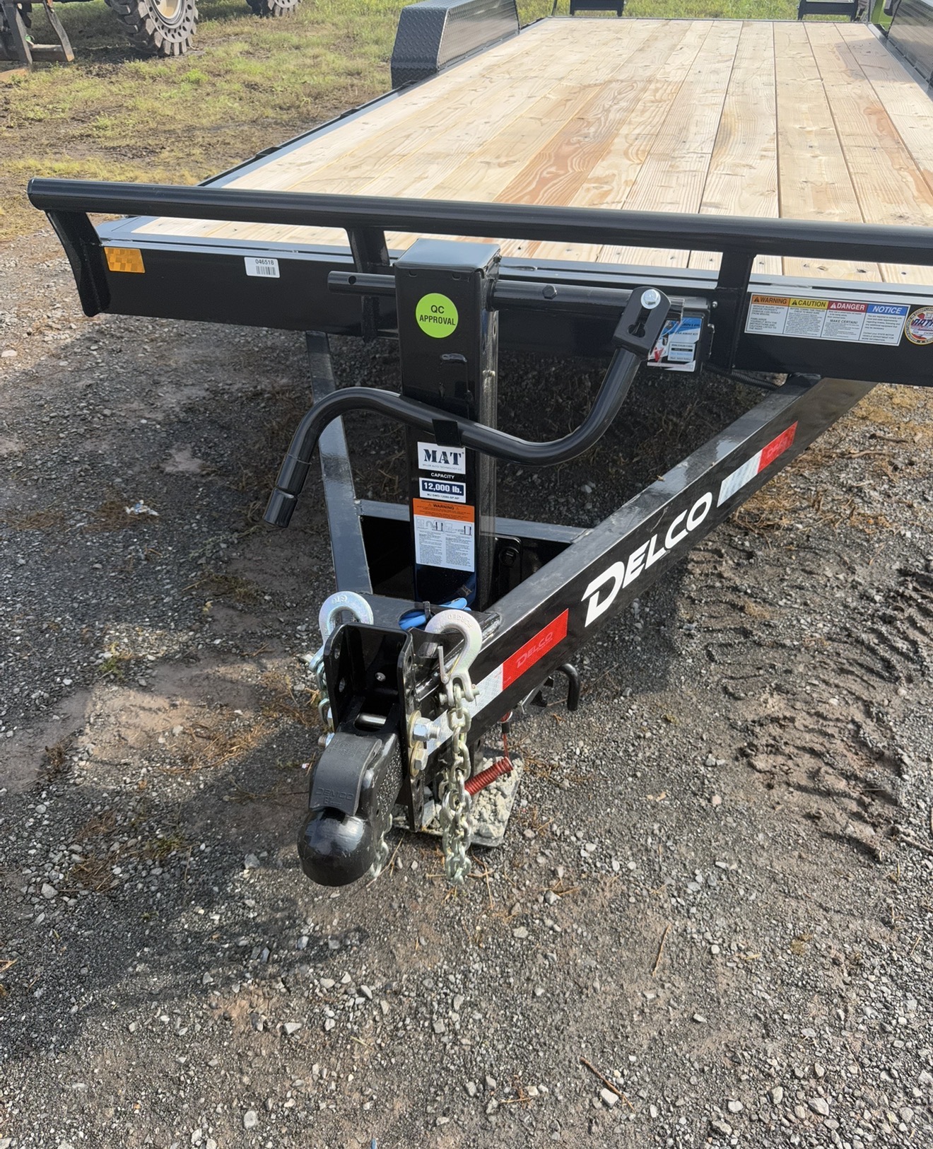 2026 Delco 83″ X 20′ 14K BP Car Hauler Black #4T6046518