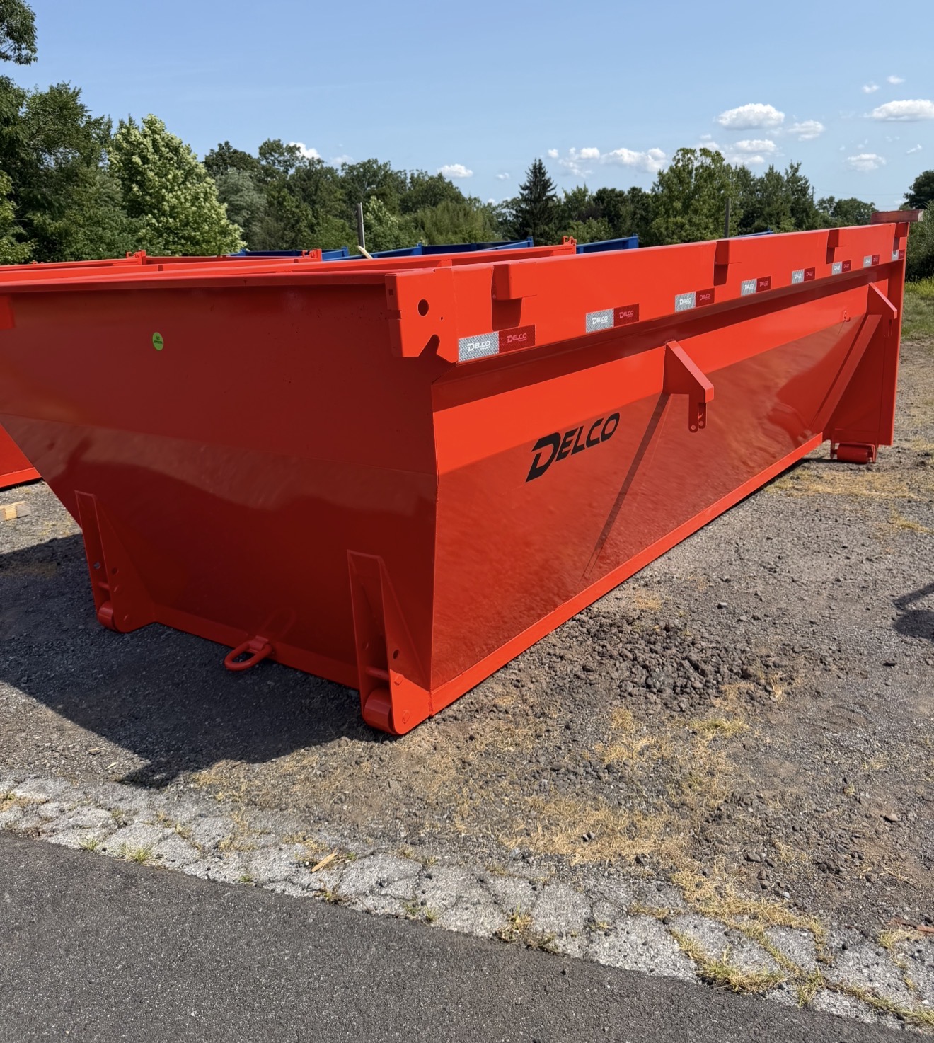 2026 Delco 60 x 14 Rolloff Bin Sunset Orange 045854