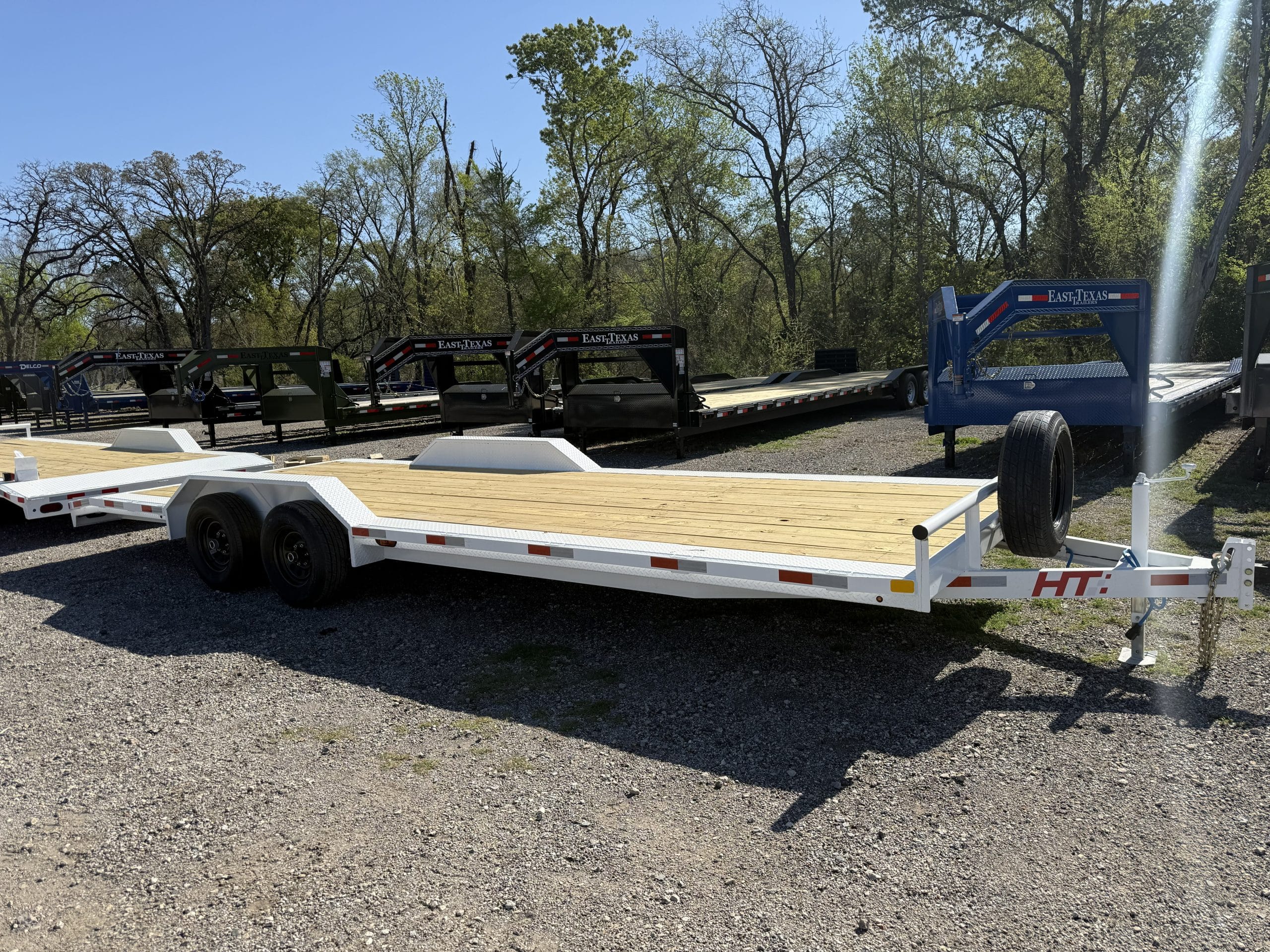 2026 HT Trailers 102 x 24 12K CARHAULER White #4TH003303